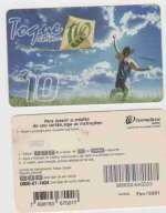 c18841 Toque TCO 10 reais - crian�a empinando pipa s/fab. Fev/2001