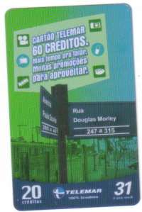 24687 RJ 12/04 Carto Telemar 60 crditos... muitas promoes p4015 200.000x ABN 20