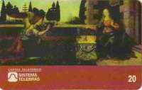 27005 DF 07/98 Anunciao de Leonardo da Vinci ALV B2 100.000x CMB 20