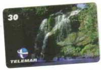 3035 MG 02/00 Cachoeira Canto das guas - Rio Acima MG RAC/1 500.000x ( interprint 01* ) 30 creds.